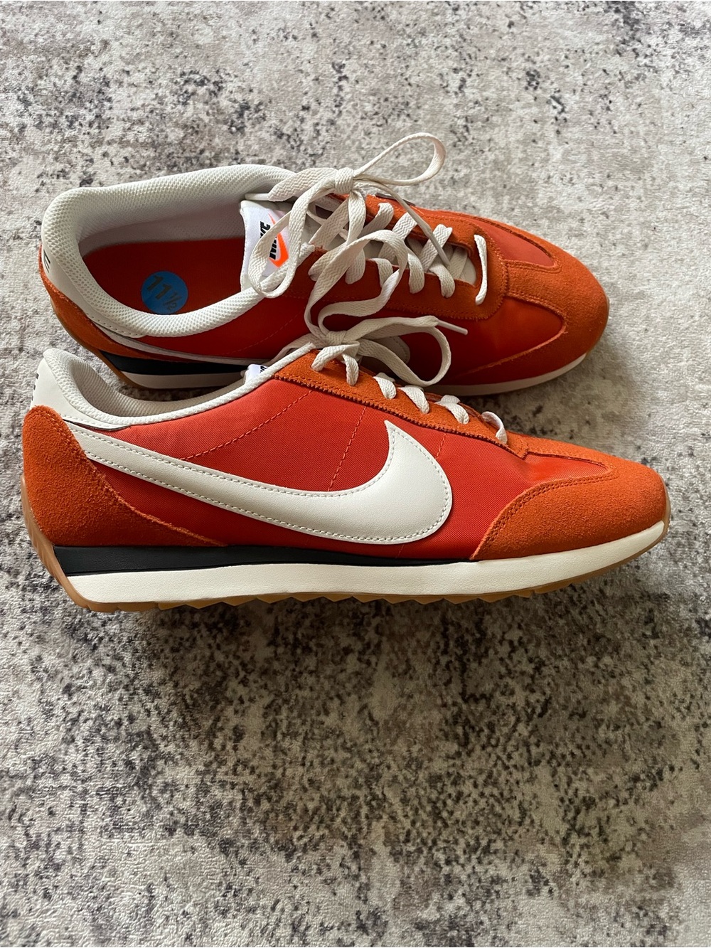 Nike Pacific Men's Lifestyle Cortez sneakers HQ2052-800 Orange  Size 11.5